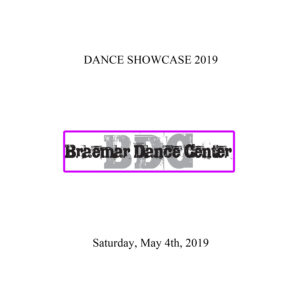 Frankfort Square Park District 2019 Dance Showcase BOTH SHOWS